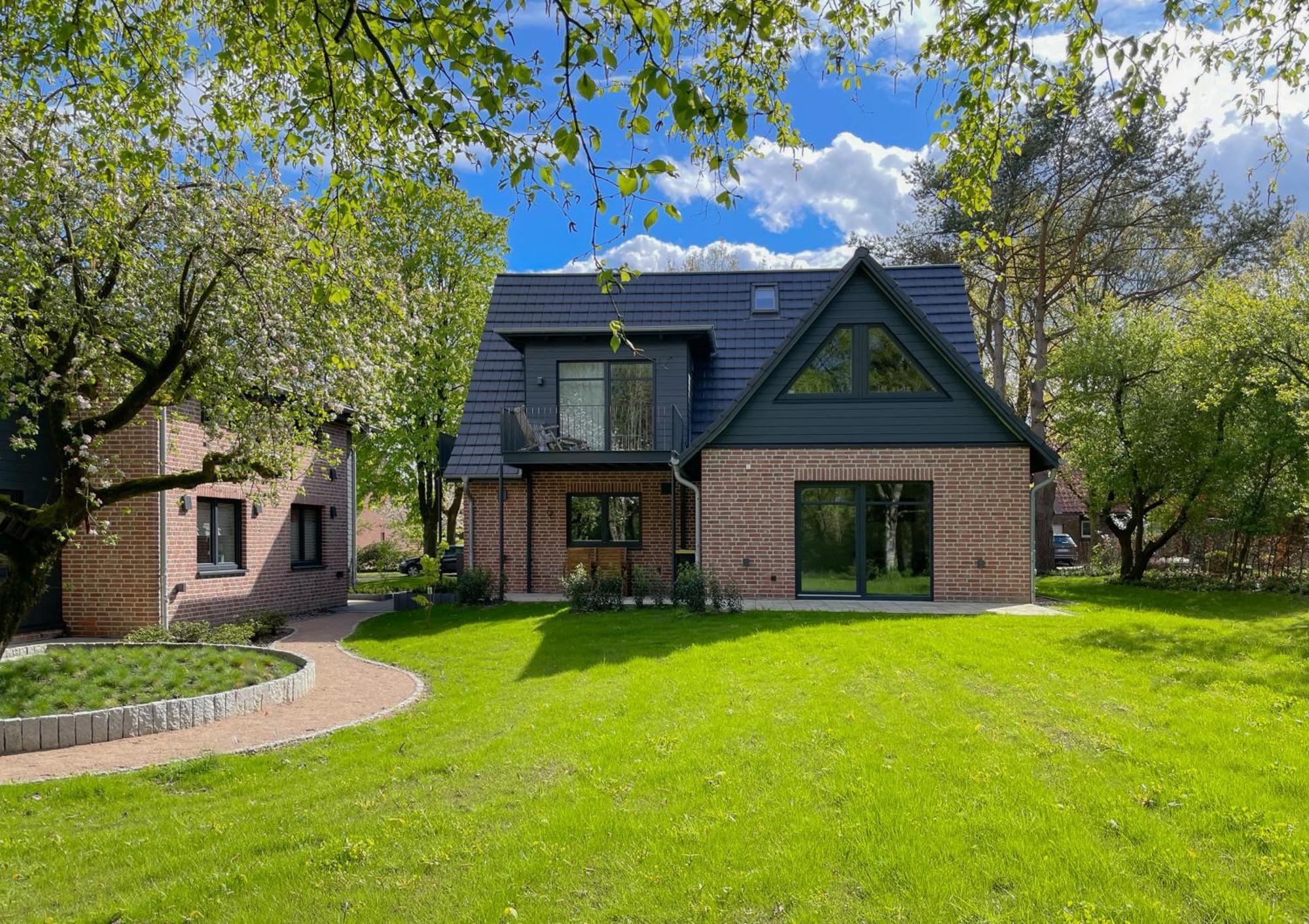 Traumhafte Ferienwohnung Am Park Scheessel Exterior foto