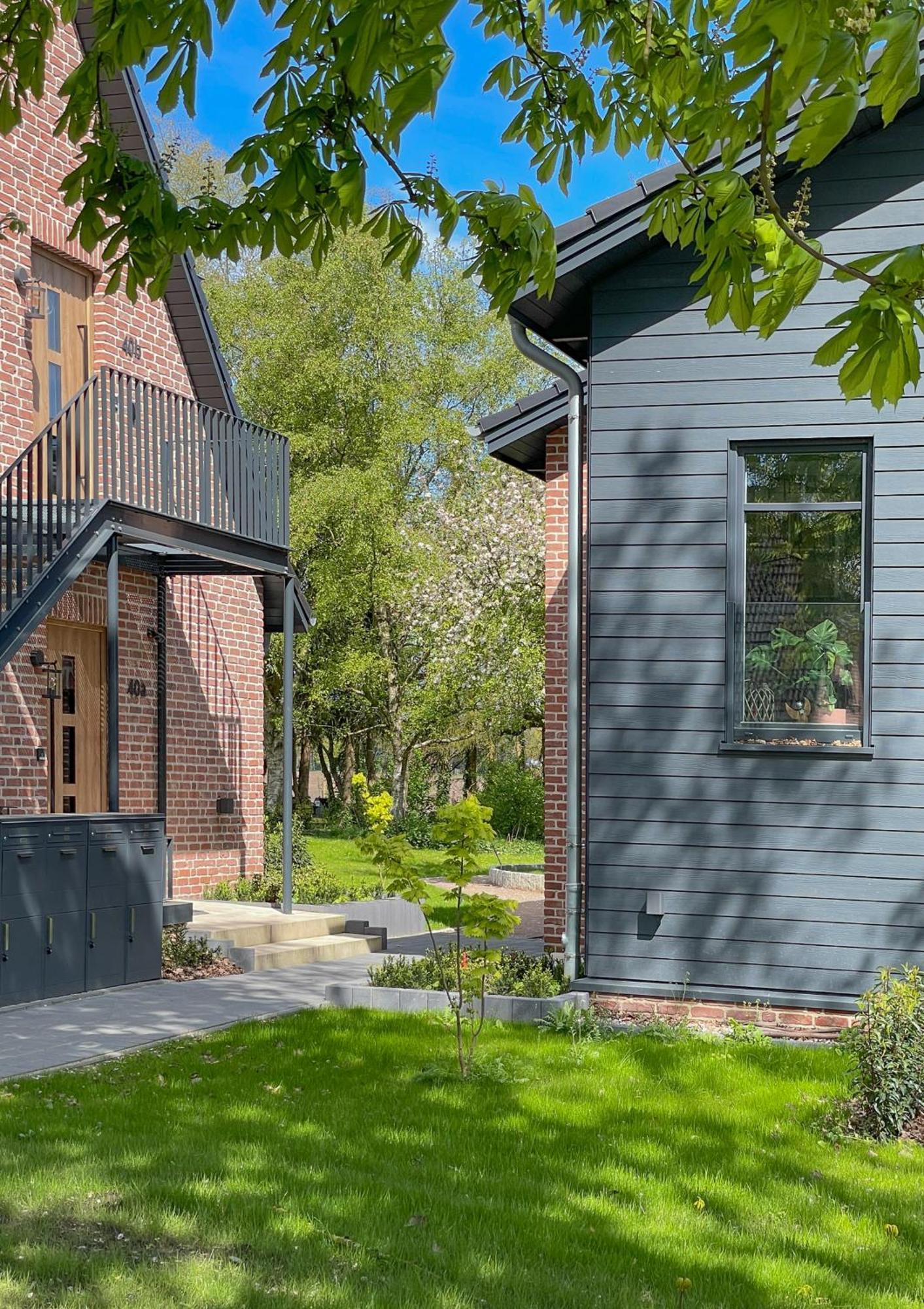 Traumhafte Ferienwohnung Am Park Scheessel Exterior foto