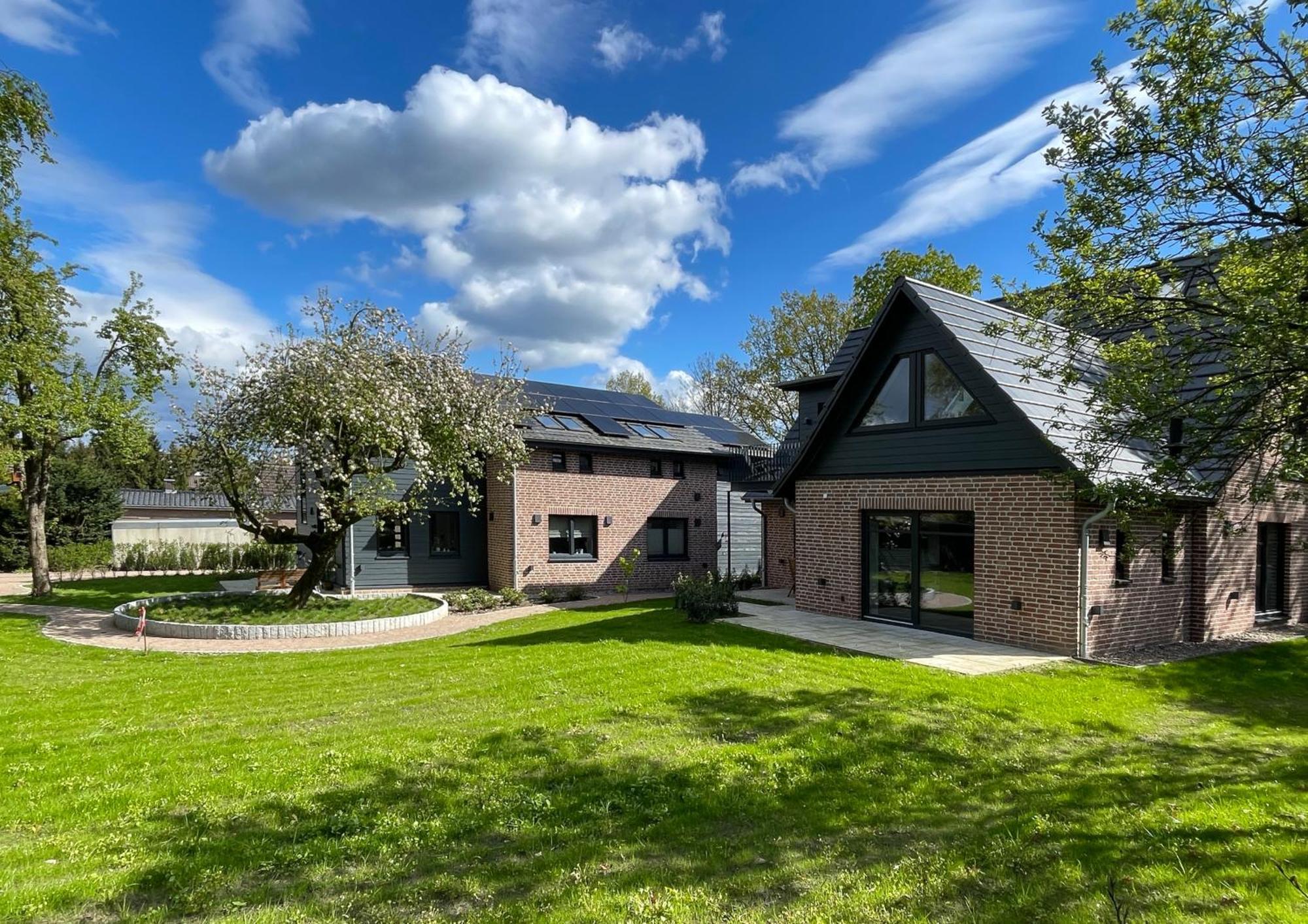 Traumhafte Ferienwohnung Am Park Scheessel Exterior foto