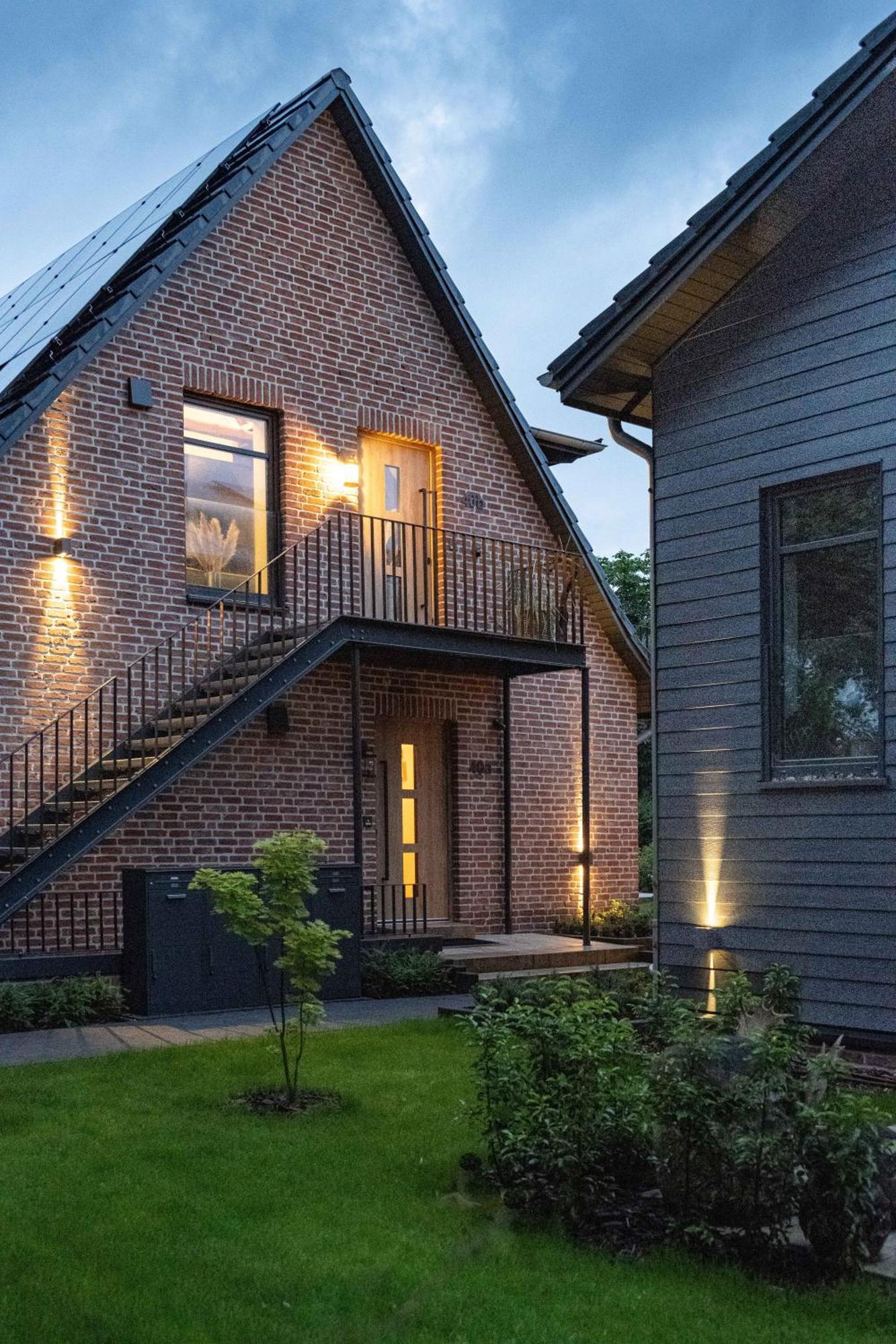 Traumhafte Ferienwohnung Am Park Scheessel Exterior foto