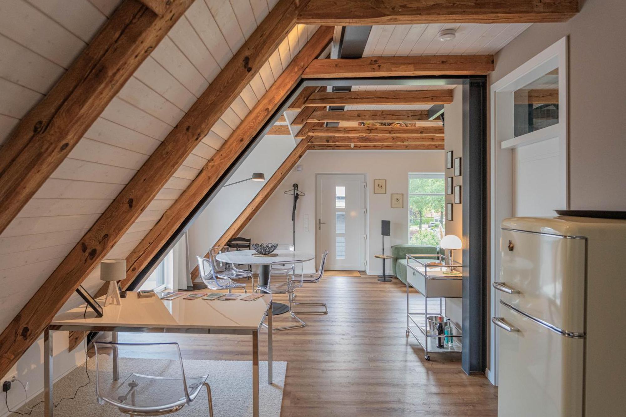 Traumhafte Ferienwohnung Am Park Scheessel Exterior foto