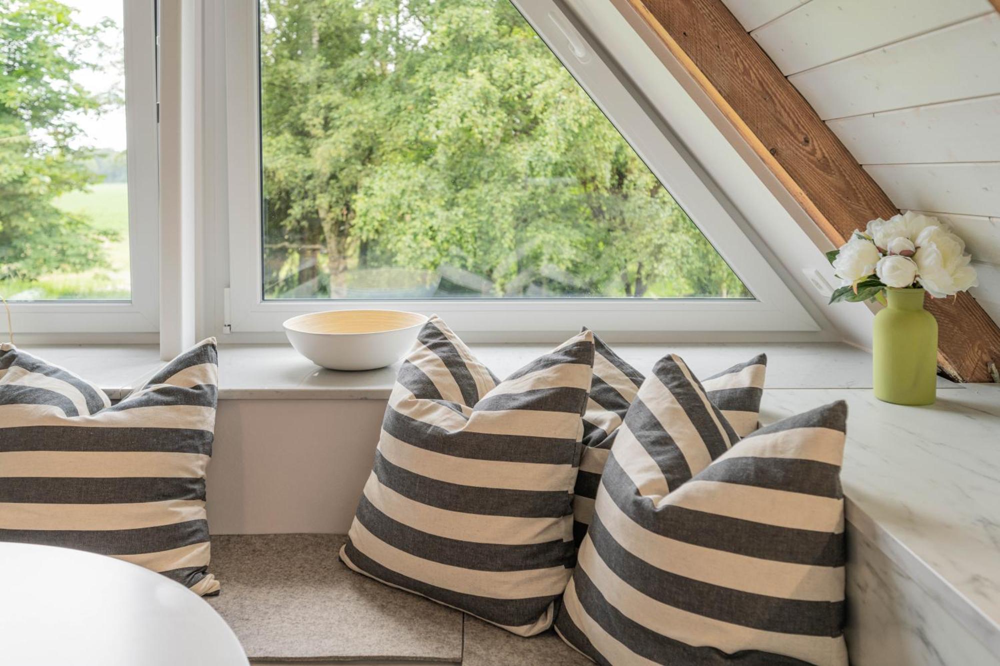 Traumhafte Ferienwohnung Am Park Scheessel Exterior foto