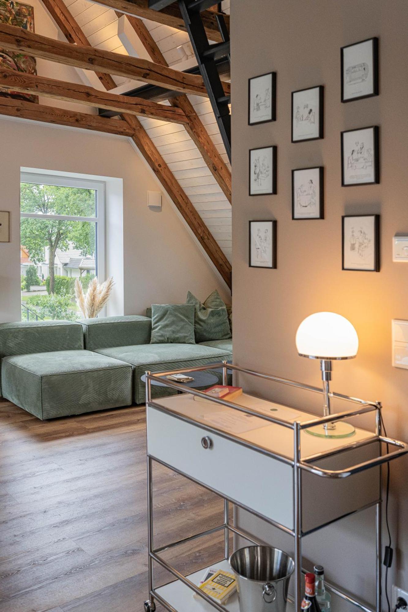 Traumhafte Ferienwohnung Am Park Scheessel Exterior foto