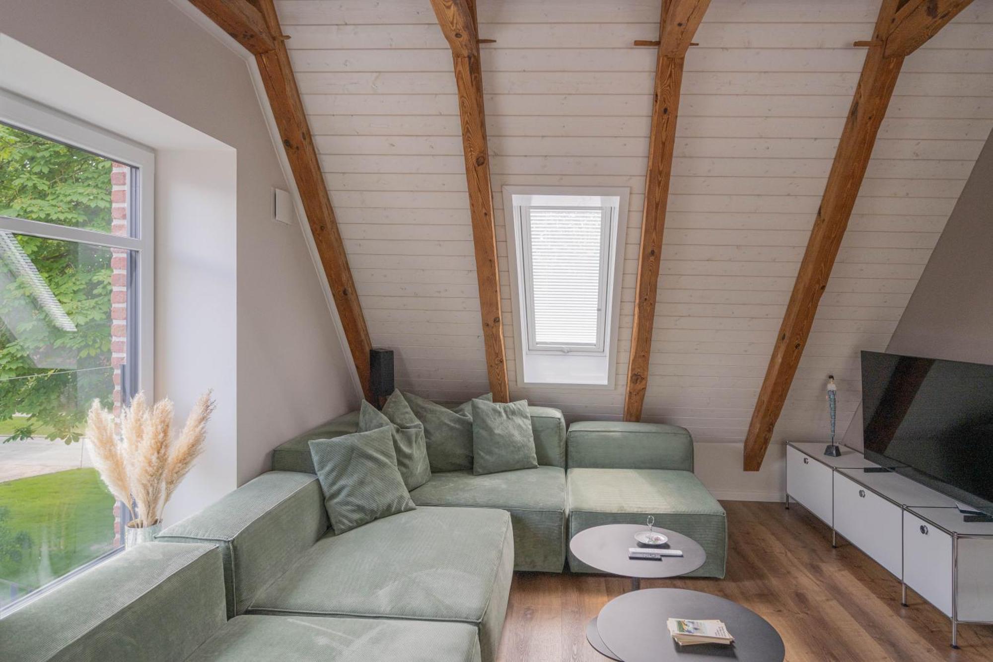 Traumhafte Ferienwohnung Am Park Scheessel Exterior foto