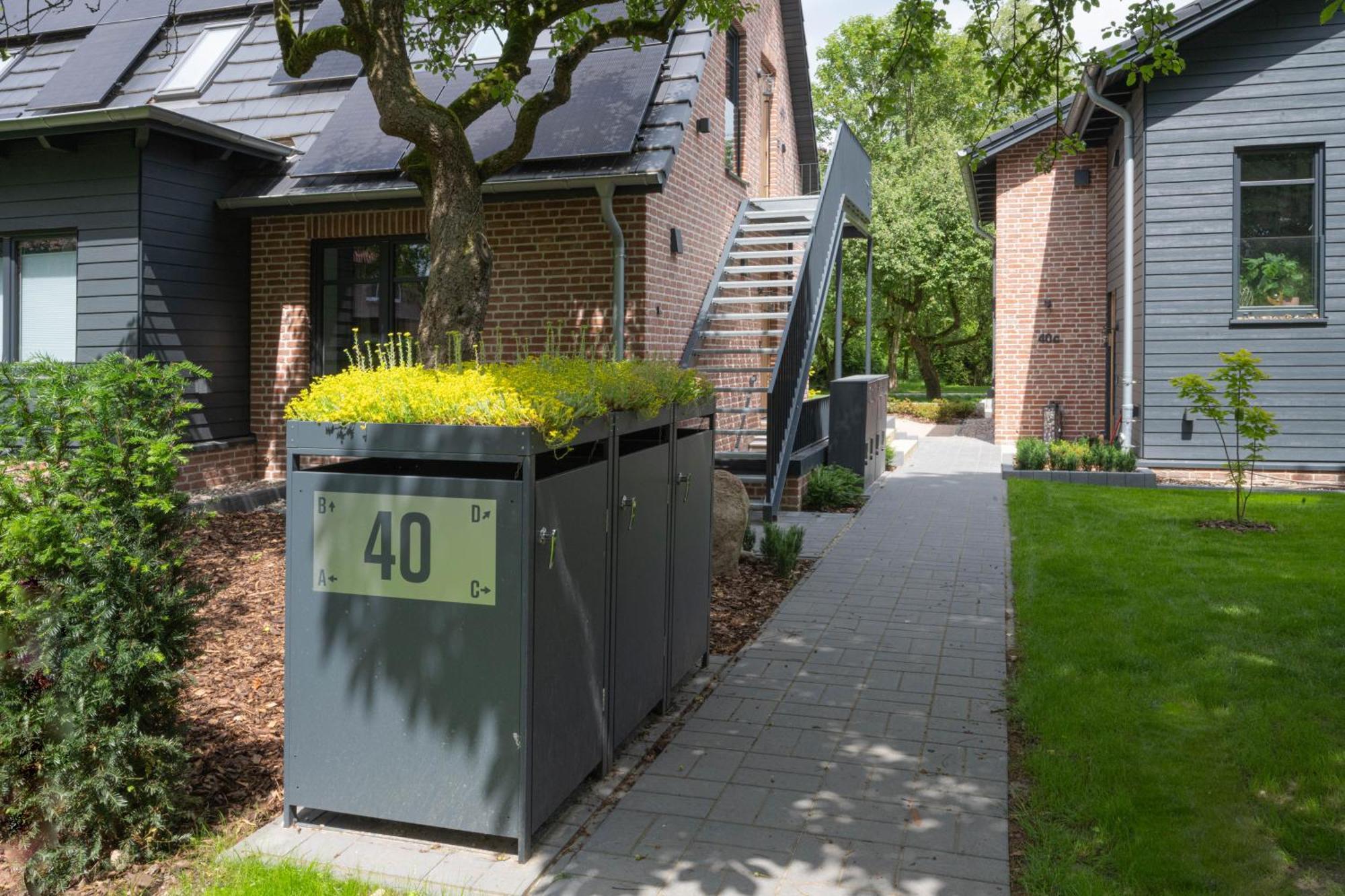 Traumhafte Ferienwohnung Am Park Scheessel Exterior foto